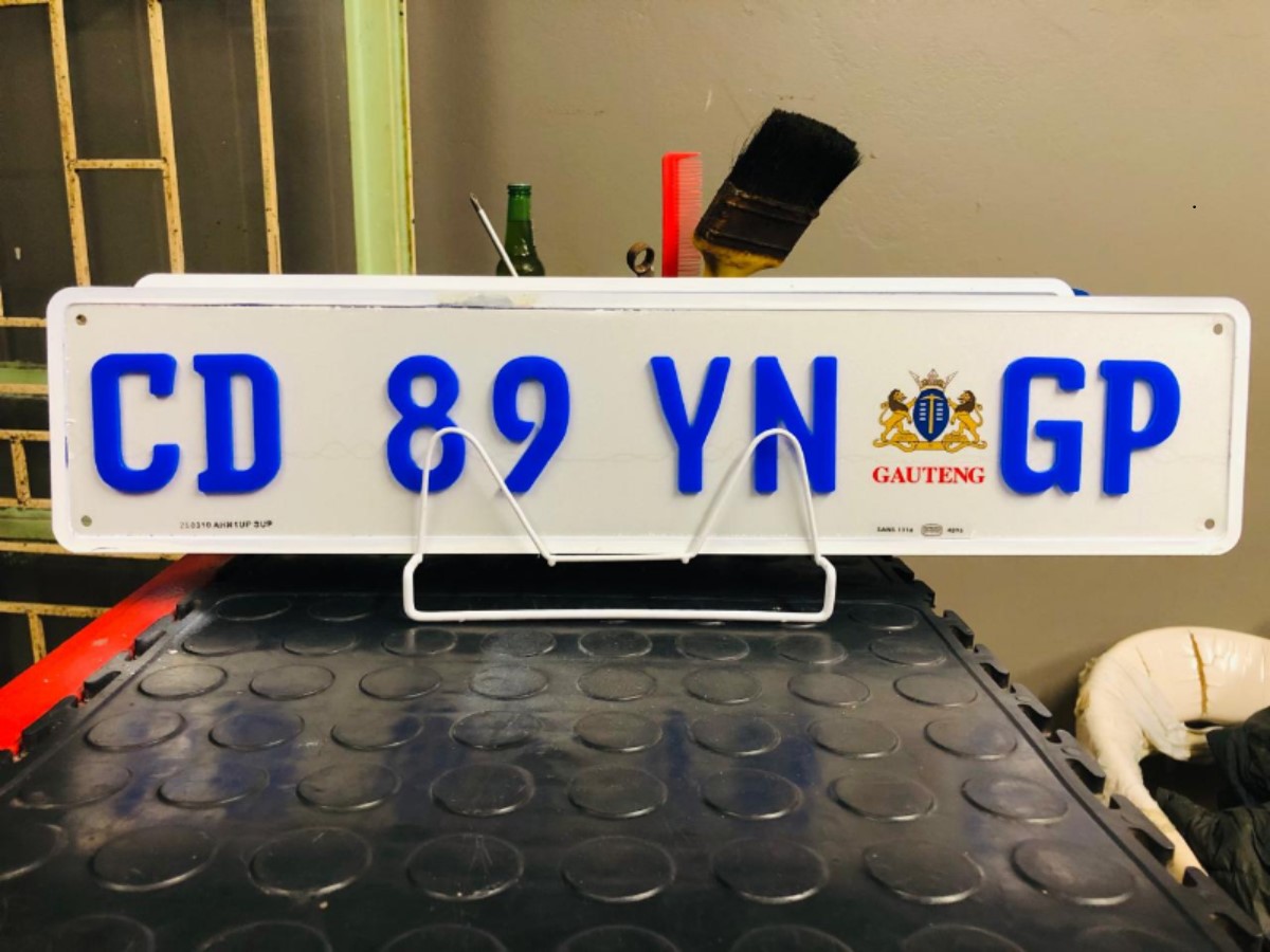 3d number plate