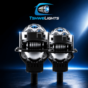 2PCs 3 Inch RHD Bi LED Projector Lenses