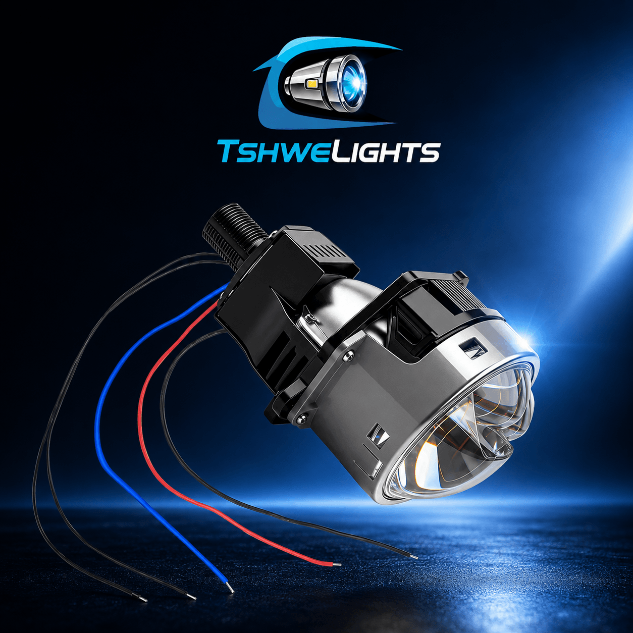 2PCs 3 Inch RHD Bi LED Projector Lenses - Image 3