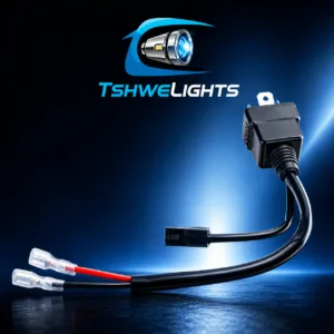 H4 LED Relay Harness For Bi-led Projector